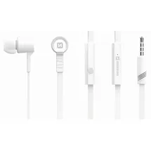 Swissten Earbuds Rainbow YS-D2 Stereo-Headset mit Mikrofon - Weiß