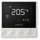 EBERLE 567194458600 AP-Uhrenthermostat als Raum-/ Fußbodenregler, Wochenprogramm, 5...30 C, 10...40 C (Boden), RAL 9016, AC 230V, Triac (18 W),
