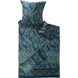 BASSETTI Bramante blau 135 x 200 cm + 80 x 80 cm