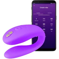 We-Vibe Sync Go mit 10+ Vibrationsmodi per App Lila