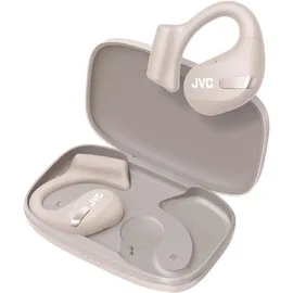 JVC HA-NP50T-C, Nearphones Leichter Open Ear True Wireless Kopfhörer - Kopfhörer - 20 KHz - Beige)