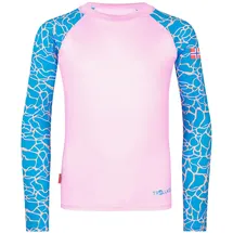 TROLLKIDS Haukland Badeshirt Rosa 152