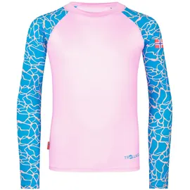 TROLLKIDS Haukland Badeshirt Rosa 152