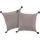 LeGer Home by Lena Gercke Kissenbezug Jada 50 x 50 cm Braun
