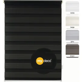 MYDECO Doppelrollo 140 x 160 cm anthrazit
