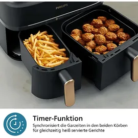 Philips Dual Basket Airfryer NA352/00