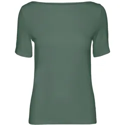 Vero Moda Damen T-Shirt VMPANDA MODAL S/S Grün L