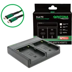 PATONA Premium Dual PD Performance Ladegerät für Sony NP-FZ100 (Angebot)