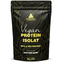 Peak Performance Vegan Protein Isolate Salted Peanut Caramel Pulver 750 g