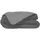 poyet motte made in france Poyet Motte Calgary Bettbezug Polyester Stahl/Silber, Polyester, Acier/Argent, 240x220x1 cm