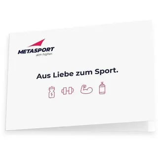 Metasport Geschenkgutschein 175 € per E-Mail zum Selbstdrucken