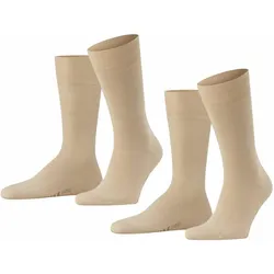 Socken Herren 2er Pack beige|beige 39/42