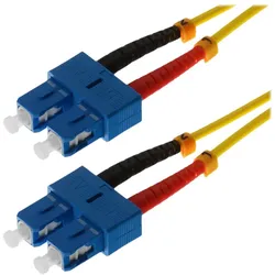 Helos Patch-Kabel - SC Single-Modus (M) bis SC Single-Modus (M)