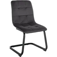 CLP Esszimmerstuhl Vermont Samt schwarz