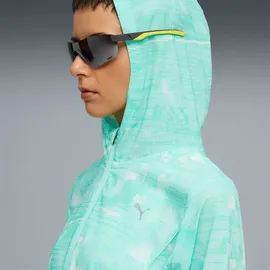 Puma Velocity AOP Woven Jacke Damen Grün S