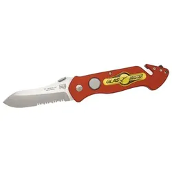 Feuerwehrmesser PRT-II, Glasmaster - rot
