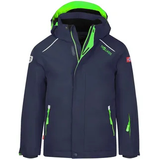 TROLLKIDS Holmenkollen Pro Jacke - Navy / Green - 92 cm