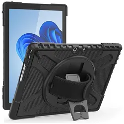 eSTUFF ATLANTA - Hintere Abdeckung für Tablet - widerstandsfähig - Polycarbonat,