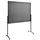 Legamaster Moderationswand 120 x 150 cm grau