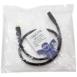 Logilink USB-Micro-B 0,5 m Schwarz