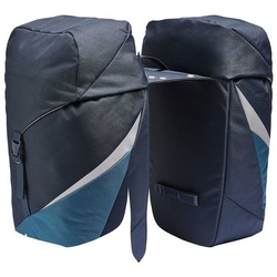 VAUDE Fahrradtasche TwinRoadster Doppel-Hinterradtasche Gepäckträgertasche Radtasche blau