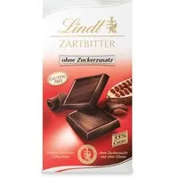 Lindt Tafelschokolade Zartbitter ohne Zuckerzusatz, 55% Kakaogehalt, 100g