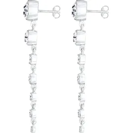 ELLI PREMIUM Ohrringe Edel Ohrhänger Kristalle 925