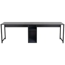 CaliCosy Schreibtisch Twin Study Desk Anthrazit