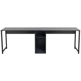 CaliCosy Schreibtisch Twin Study Desk Anthrazit