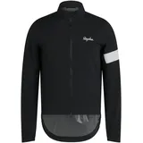 Rapha Core Rain Jacke Herren Schwarz/Weiß S