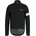 Rain Jacke Herren Schwarz/Weiß S