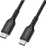 Cable USB C-C 1m USB-PD Black USB-C Kabel 1 m 2 0 USB Kabel