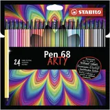 Stabilo Pen 68 ARTY 24 verschiedenen Farben