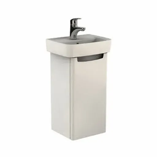 Kolo Rekord Badezimmerschrank unter Waschbecken 32,5x59,1x28,5 cm weiß glanz 89541000