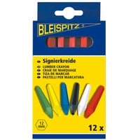 Bleispitz SIGNIERKREIDE, GELB 12MM 12ST