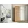 Rauch Schwebetürenschrank 136 x 197 x 61 cm Eiche Artisan/Braun