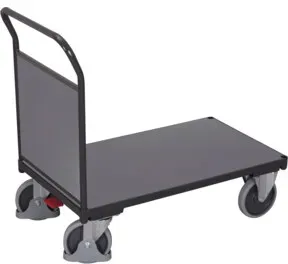 Cordes Stirnwandwagen RAL 7016 anthrazit Holzoberfläche