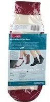 Bota Suprima 4820 Chaussette Antiglisse Unisexe Bordeaux Taille 39-42 Chaussettes 2 pc(s)