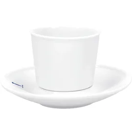 KPM Berlin Flugzeugtasse, im Geschenkkarton weiß