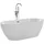 Beliani Freistehende Badewanne 75 x 160 cm (NEVIS)