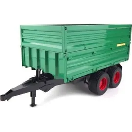 Bruder Profi Tandemachs-Transportanhänger mit Aufsteckbordwand (02010)