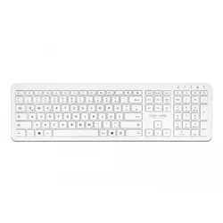 DeLOCK kabellose Tastatur - QWERTZ Deutsch - weiß
