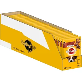 PEDIGREE Nassfutter Rind 24 x 100 g