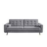 Sofa.de Schlafsofa mit Bettkasten Fjord ¦ grau ¦ Maße (cm): B: 226 H: 88 T: 90.0