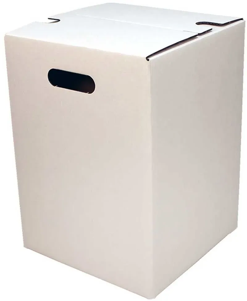 660 Stück Papphocker weiß Außenmaß: 300 x 300 x 420 mm