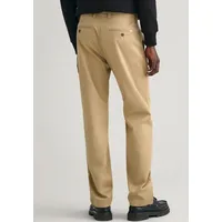 GANT Twill Regular Fit Chinohose - Dark Khaki -