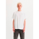 Levis Levi's Herren Ss »RELAXED FIT Tee T-Shirt,Chrome Headline White+,L