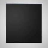 vidaXL Verdunkelungsrollo Verdunklungsrollo 100 x 230 cm schwarz