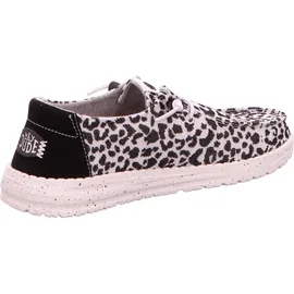 HEYDUDE Hey Dude wendy animal, schwarz/grau - 37 EU