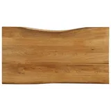 vidaXL Tischplatte mit Baumkante 120x60x2,5 cm Massivholz Mango